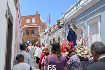 Telde rinde tributo a San Lorenzo en la capital grancanaria/Francisco Javier Santana.